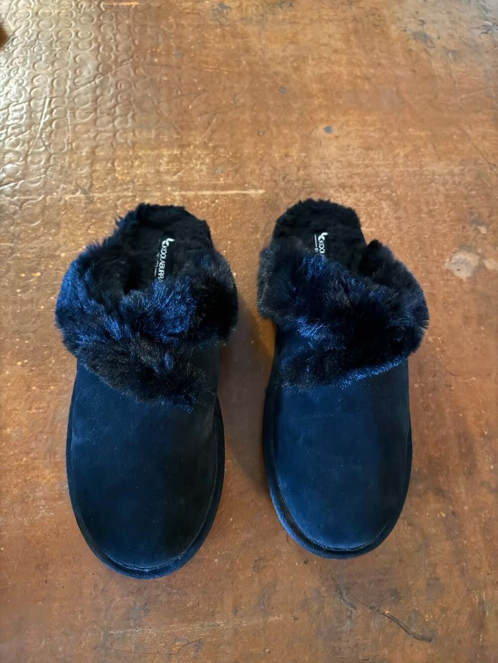 Koolaburra by UGG Slippers Black Faux Fur